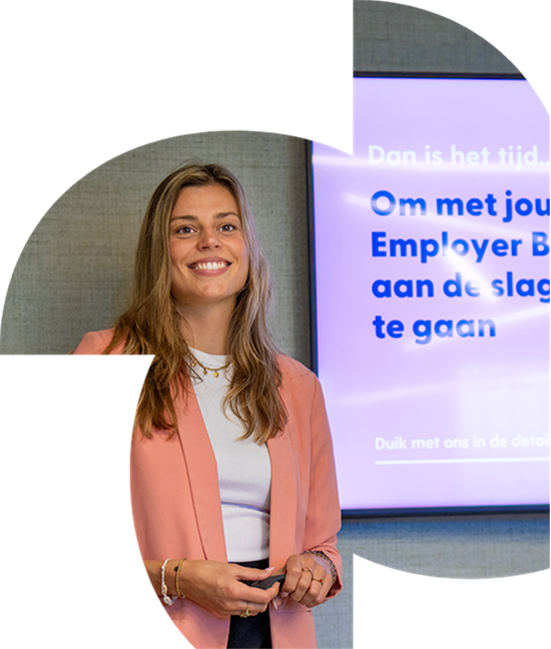 Gabie presenteert employer branding